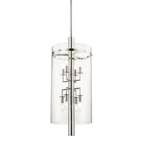 Baxter 8 Light 15 inch Polished Nickel Pendant Ceiling Light