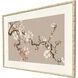 Pear Tree Pink and Brown and Multi and Rust Framed Art