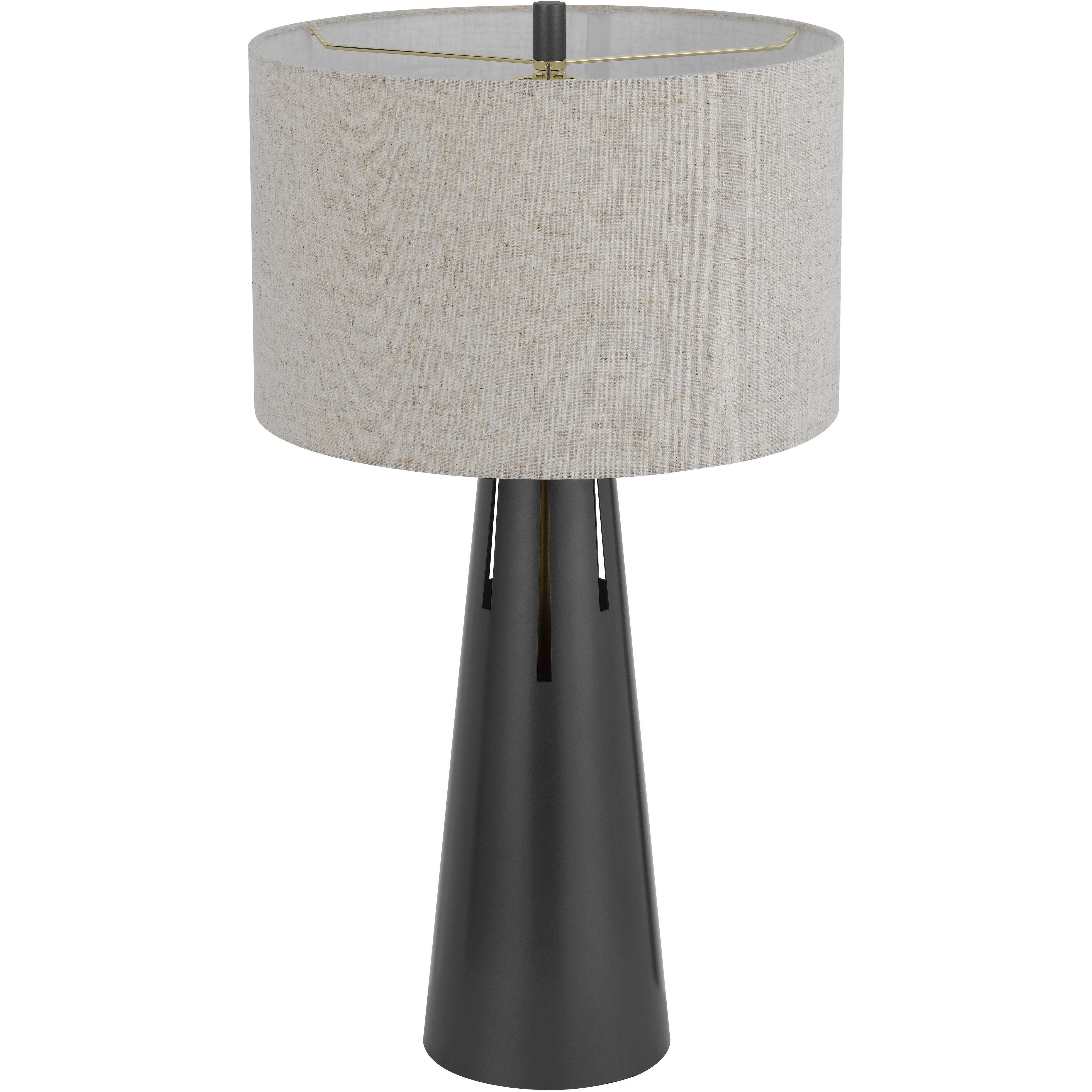 Hayti 29.75 inch 100.00 watt Iron Grey Table Lamp Portable Light