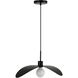 Christobel LED 19.75 inch Matte Black Pendant Ceiling Light