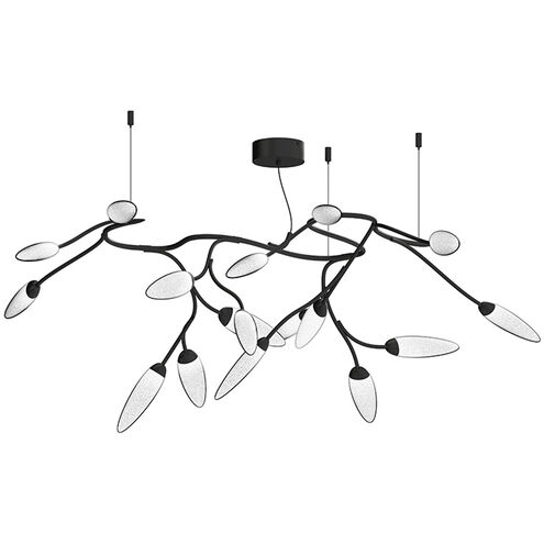 Vines LED 55 inch Satin Black Surface Mount Ceiling Light