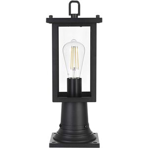 Venango 1 Light 16 inch Black Outdoor Post Light