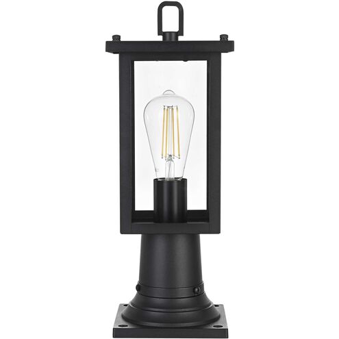 Venango 1 Light 16 inch Black Outdoor Post Light