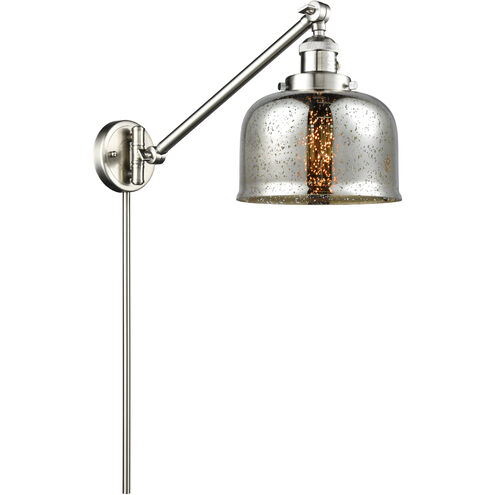 Large Bell 1 Light 8.00 inch Swing Arm Light/Wall Lamp