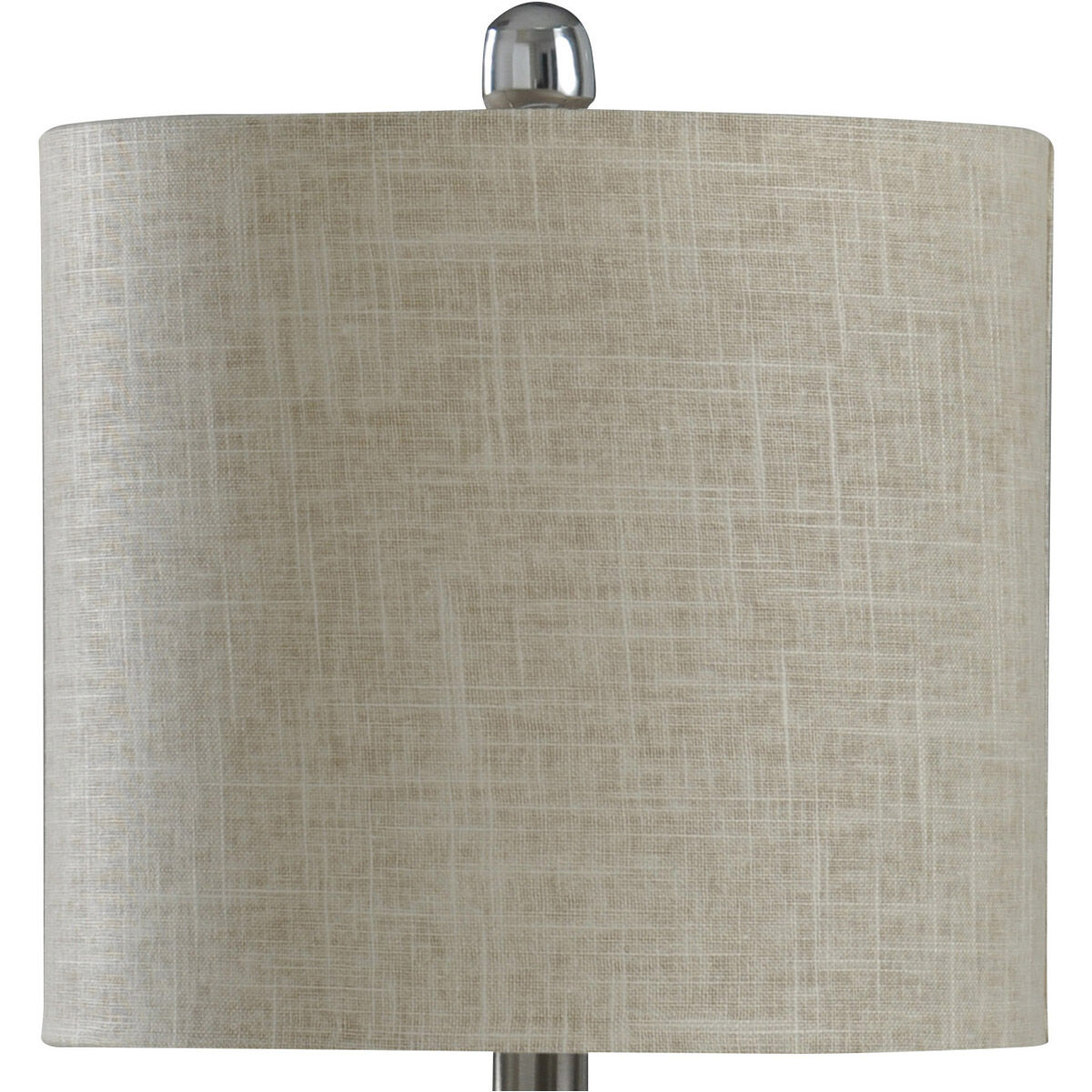 Signature 19.5 inch 60 watt Prova Grey Table Lamp Portable Light