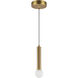 Alora Mood Arden LED 2.38 inch Brushed Gold Pendant Ceiling Light