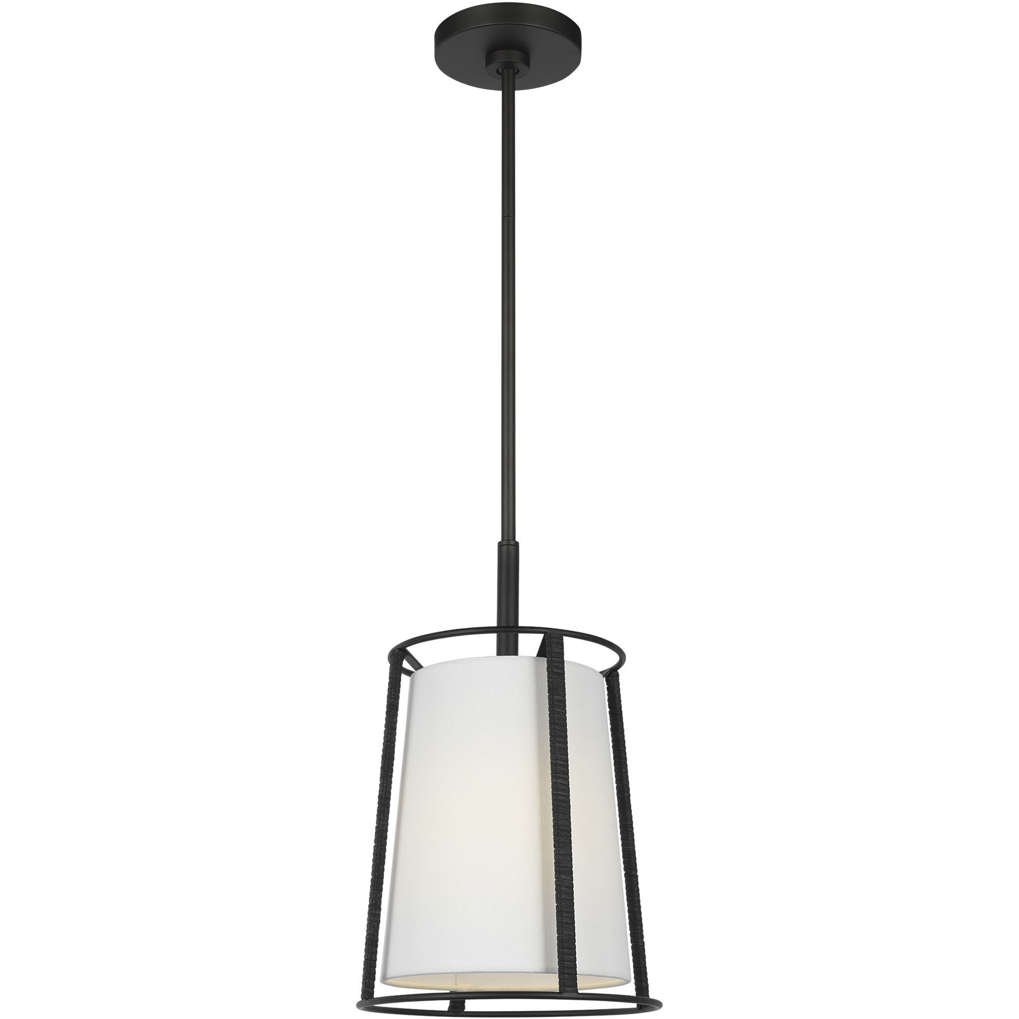 Drew & Jonathan Cortes 1 Light 10 inch Midnight Black Hanging Shade Ceiling Light, Medium
