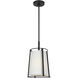 Drew & Jonathan Cortes 1 Light 10 inch Midnight Black Hanging Shade Ceiling Light, Medium
