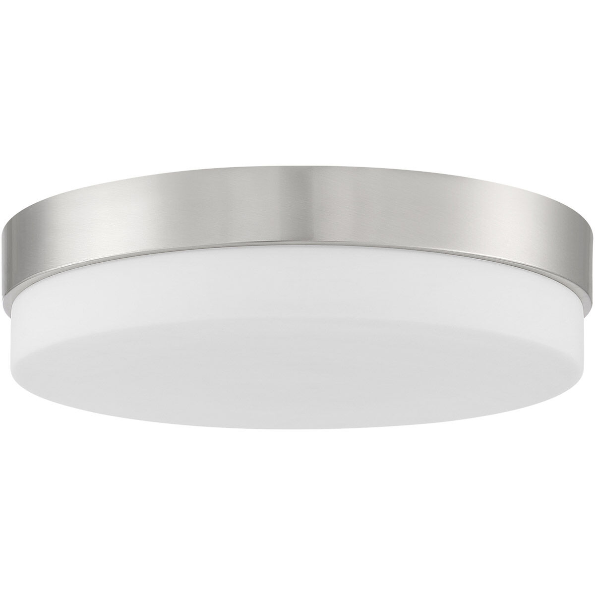 Roma LED 14 inch Brushed Steel Flush Mount Ceiling Light