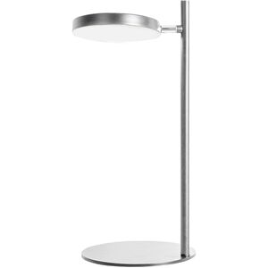 Fia 15 inch 12.00 watt Satin Chrome Table Lamp Portable Light