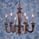 Zevon 6 Light Rich Brown Chandelier Ceiling Light