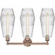 Windham 3 Light 25 inch Antique Copper and Seedy Bath Vanity Light Wall Light
