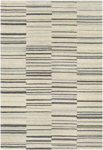 Madelyn 120 X 96 inch Light Grey Rug in 8 x 10, Rectangle