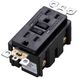Outlet 125 Black Module, Duplex GFCI