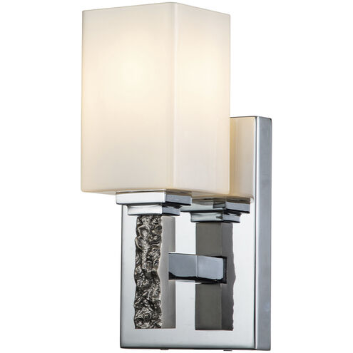 Jack 1 Light 5 inch Polished Chrome Bath Bar Wall Light