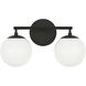 Nube LED 14.63 inch Midnight Black Vanity Light Wall Light