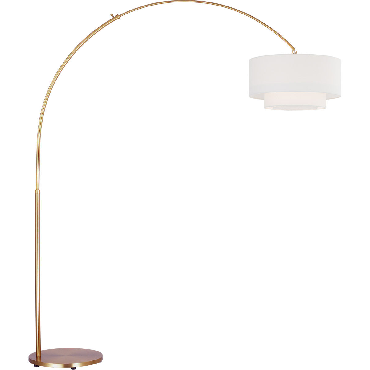 kate spade new york Sawyer 75.25 inch 9 watt Burnished Brass Floor Lamp Portable Light
