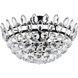 Emilia 5 Light 20 inch Black Flush Mount Ceiling Light