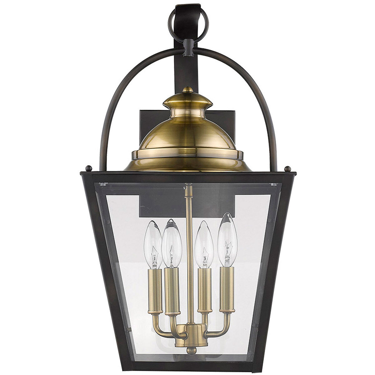 Savannah 4 Light 23 inch Oil-Rubbed Bronze Exterior Wall Mount