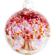Tree Of Life Multi-color Art Glass Orb