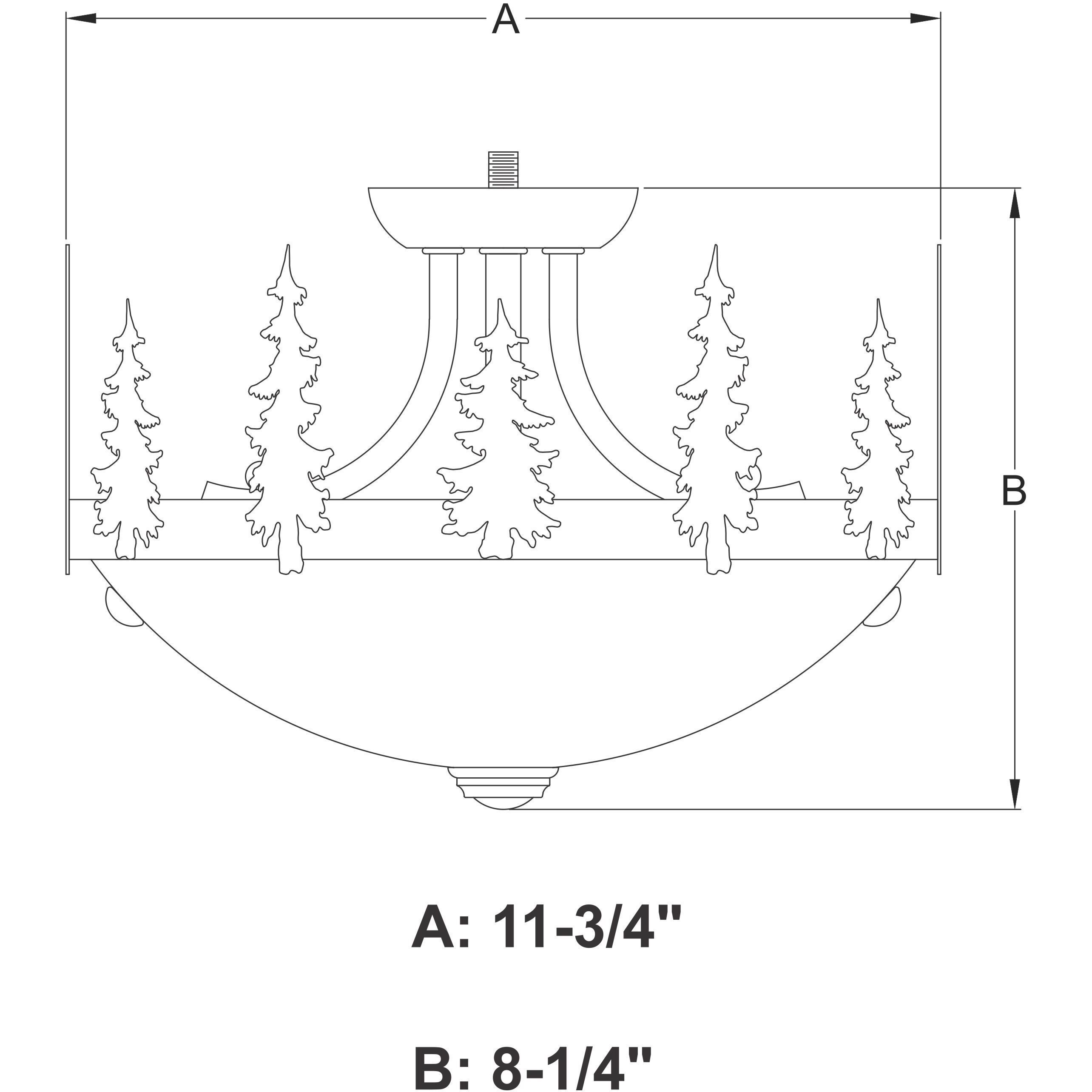 Yosemite LED Burnished Bronze Convertible Light Kit