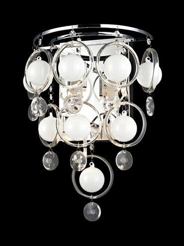 Bubbles 6 Light 12 inch Chrome Wall Sconce Wall Light