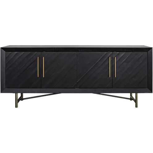 Sicily 80 X 20 inch Black Sideboard
