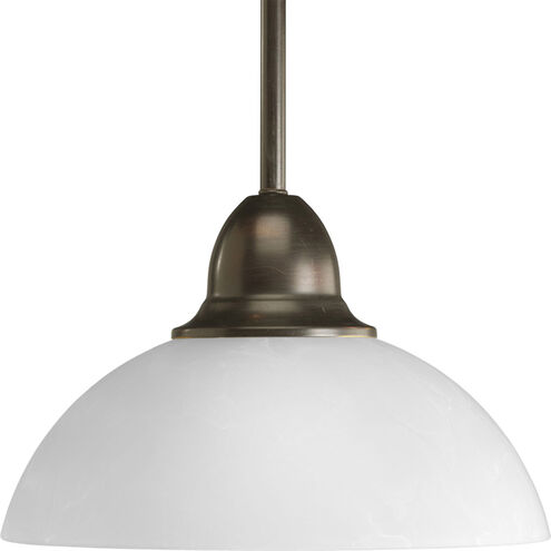 Pavilion 1 Light 10 inch Antique Bronze Mini-Pendant Ceiling Light