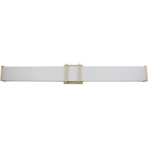 Tomero LED 35.24 inch Brushed Gold Bath Vanity Wall Light