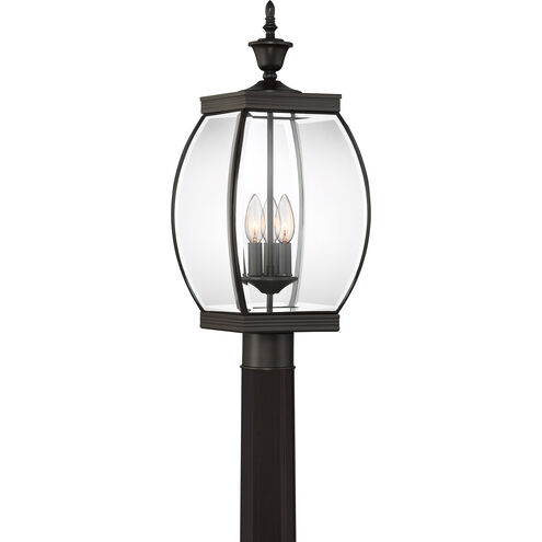 Oasis 3 Light 22 inch Medici Bronze Outdoor Post Lantern