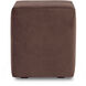 Universal Bella Chocolate Cube Ottoman Replacement Slipcover, Ottoman Not Included