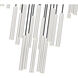 Forest LED 36 inch Brushed Nickel Chandelier Ceiling Light