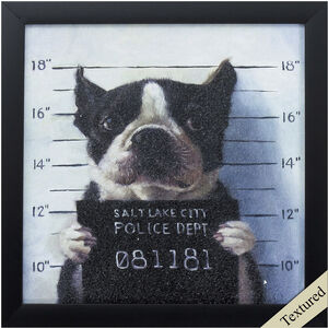 Animals 11 X 11 inch Non-Glass Framed Art