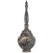 Marbleized Marbleized Brown Turret Box, Tall