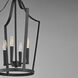 Arden 4 Light 16 inch Black Entry Foyer Pendant Ceiling Light