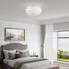 Fontana 5 Light 21 inch Brushed Nickel Semi-Flush Ceiling Light