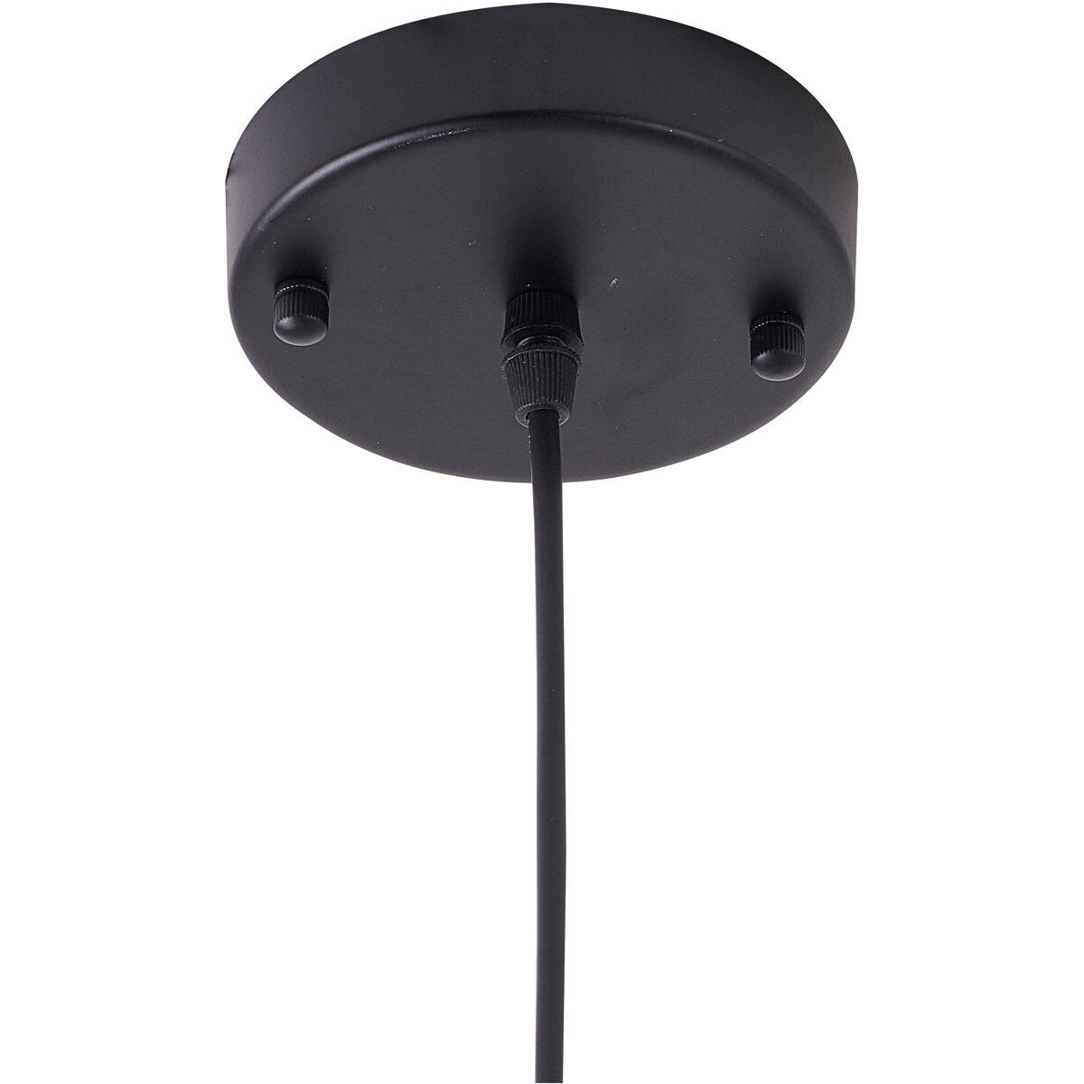 Du Series Pendant Ceiling Light, Black Frame