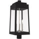 Oslo 3 Light 25 inch Black Outdoor Post Top Lantern