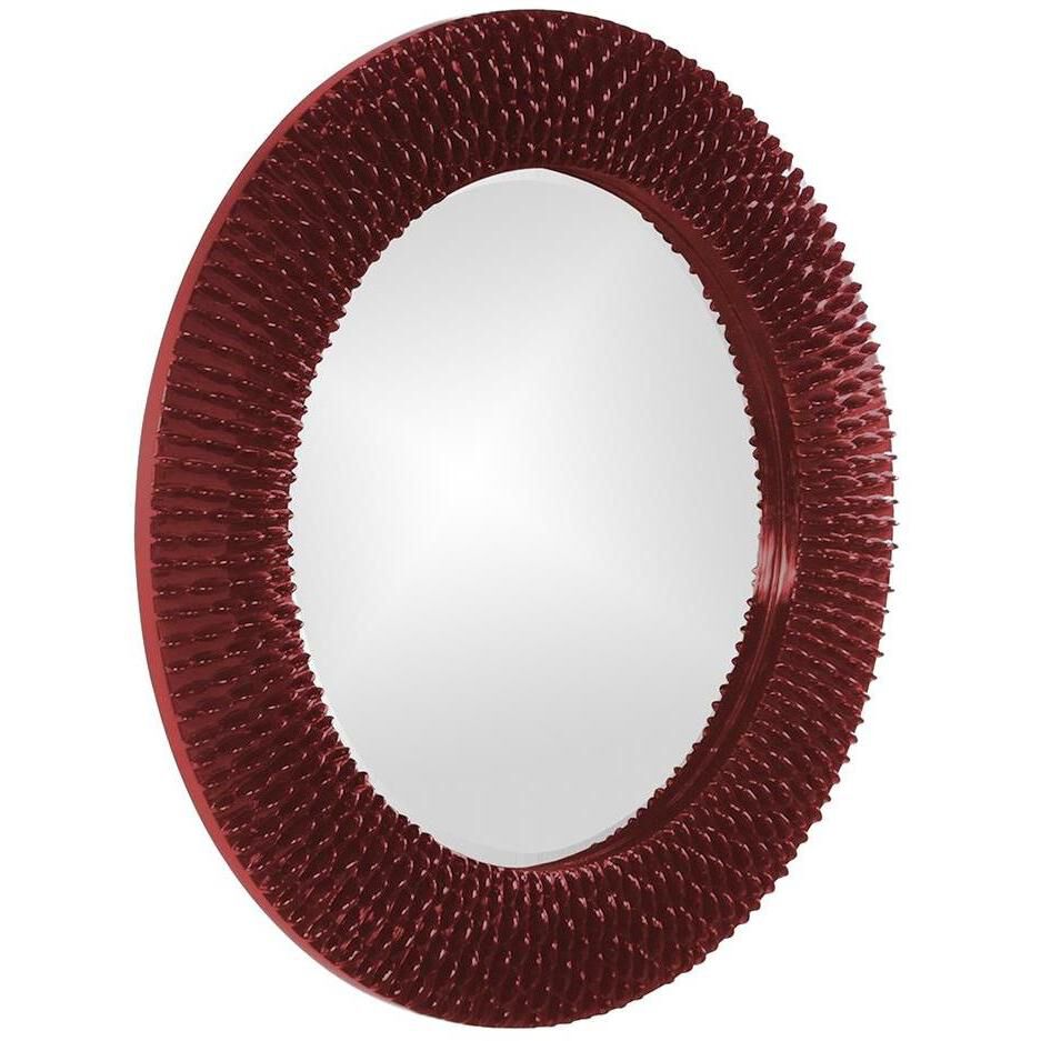 Bergman 32 X 32 inch Burgundy Mirror