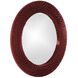 Bergman 32 X 32 inch Burgundy Mirror