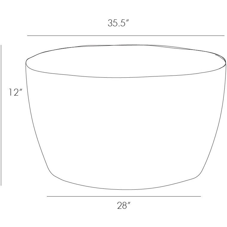 Jacob 35.5 inch Washed Tobacco Cocktail Table
