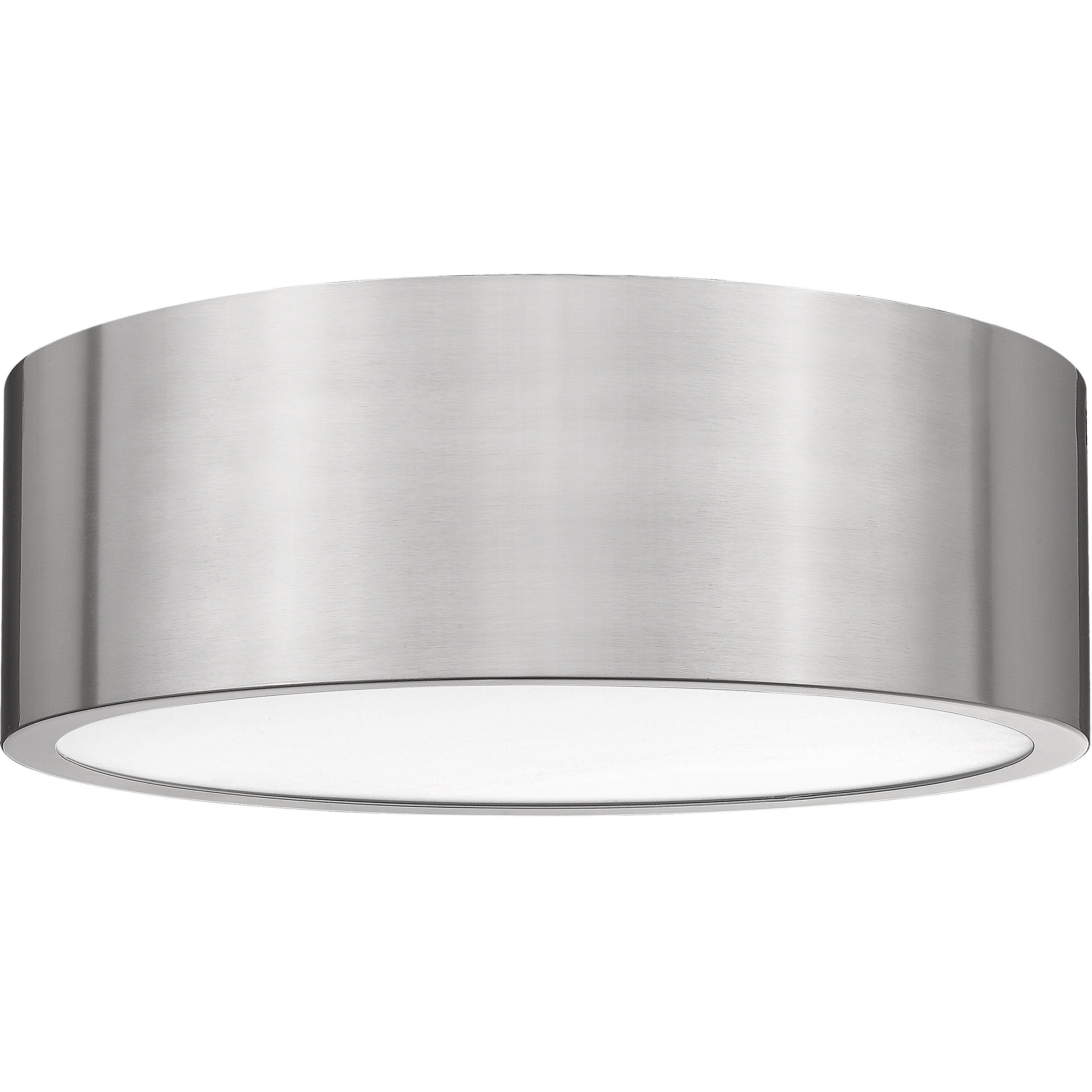 Harley 3 Light 16 inch Brushed Nickel Flush Mount Ceiling Light