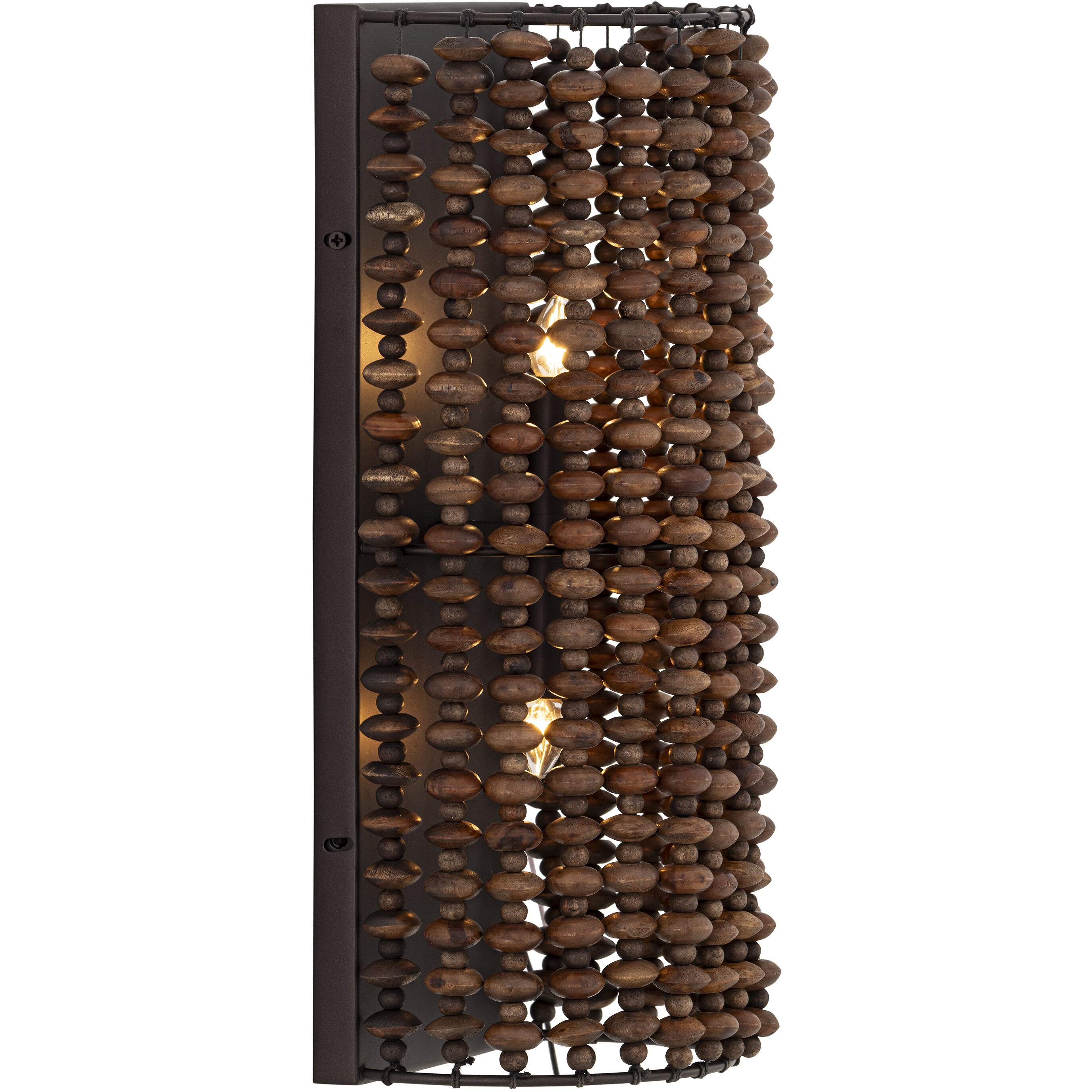 Beaudelle 2 Light 8.25 inch Dark Bronze Wall Sconce Wall Light