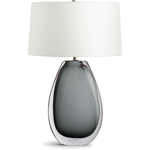 James 25.75 inch 150.00 watt Grey Table Lamp Portable Light