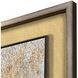 The Studio Brown and Metallic and Neutral and Rust Canvas, The Studio