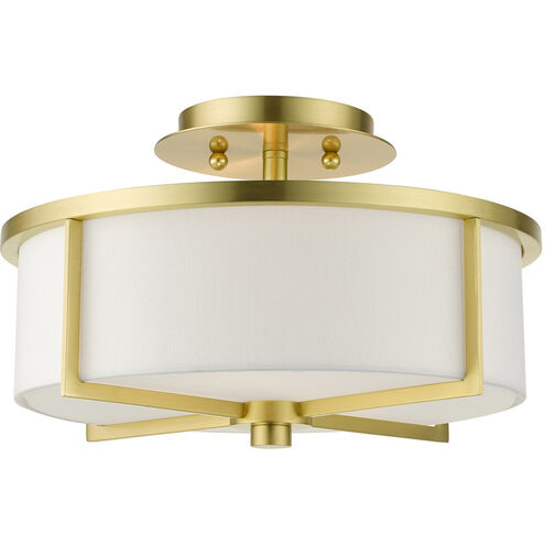 Wesley 2 Light 13.00 inch Semi-Flush Mount