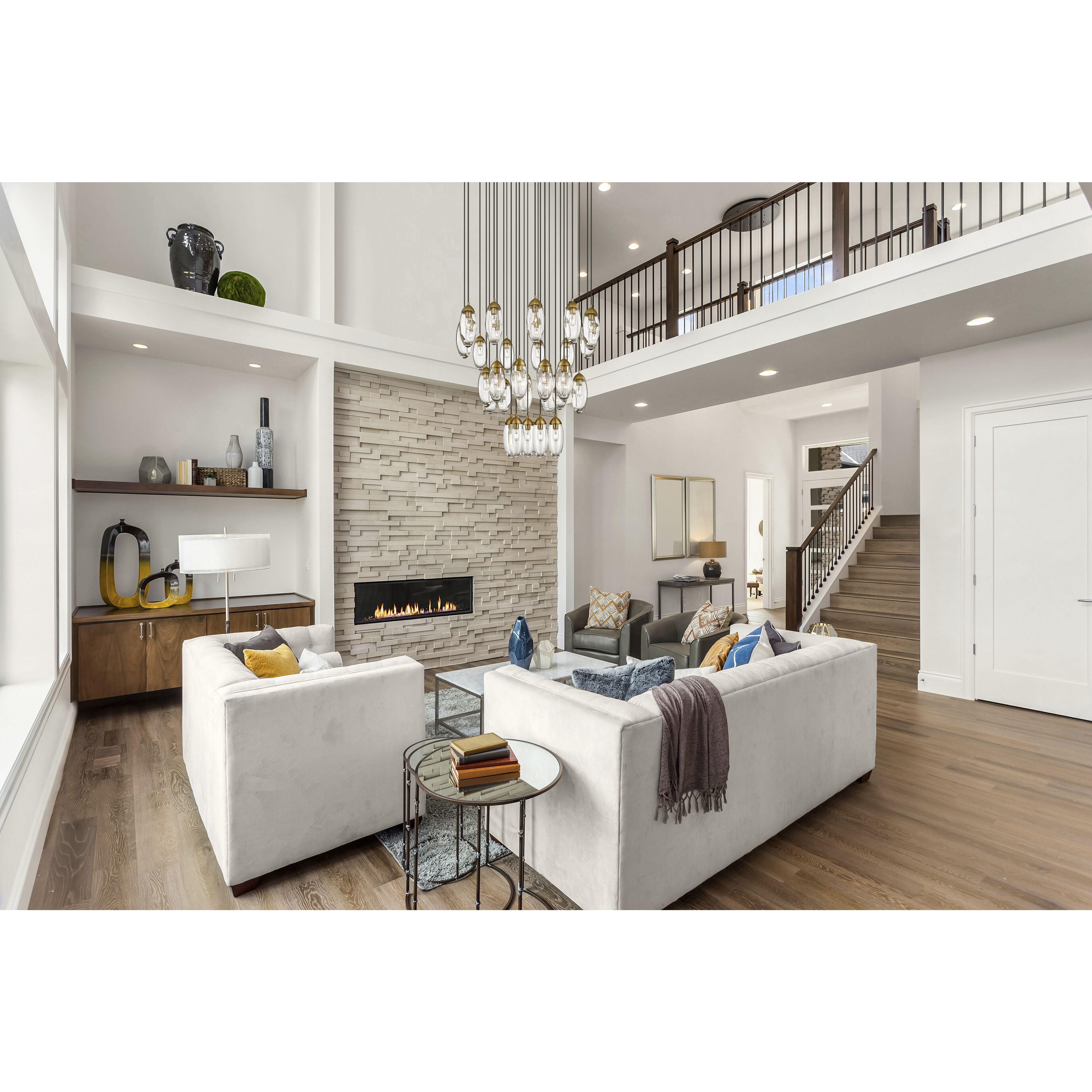 Arden 27 Light 36 inch Rubbed Brass Chandelier Ceiling Light