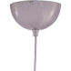 Milano LED 4.5 inch Satin Nickel Mini Pendant Ceiling Light