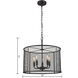 Williamsport 5 Light 18 inch Oil Rubbed Bronze Chandelier Ceiling Light