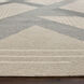 Sachin 90 X 63 inch Grey/ Neutral Rug in 5 x 7